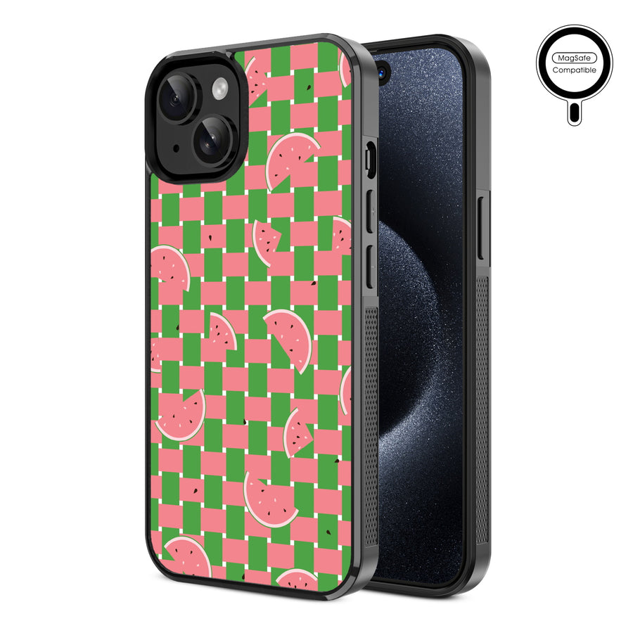 MyBat Design Lab Series MagSafe Case for Apple iPhone 15 – Watermelon Patch - MIP15CSLESMSM533-1.JPG