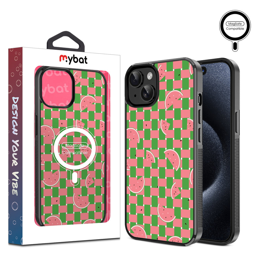 MyBat Design Lab Series MagSafe Case for Apple iPhone 15 – Watermelon Patch - MIP15CSLESMSM533.JPG