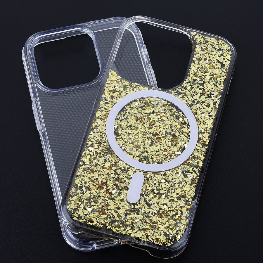 MyBat Dazzle Series Case for Apple iPhone 15 Pro (6.1) - Gold Rush - MIP15PCSD6MS002-6.jpg