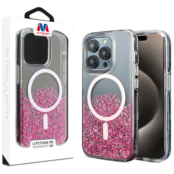 MyBat Dazzle Series Case for Apple iPhone 15 Pro (6.1) - Pixie Pink - MIP15PCSD6MS003-1.jpg