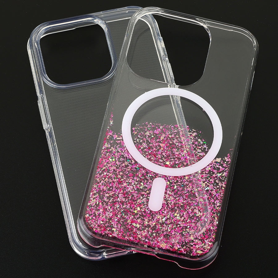 MyBat Dazzle Series Case for Apple iPhone 15 Pro (6.1) - Pixie Pink - MIP15PCSD6MS003-6.jpg