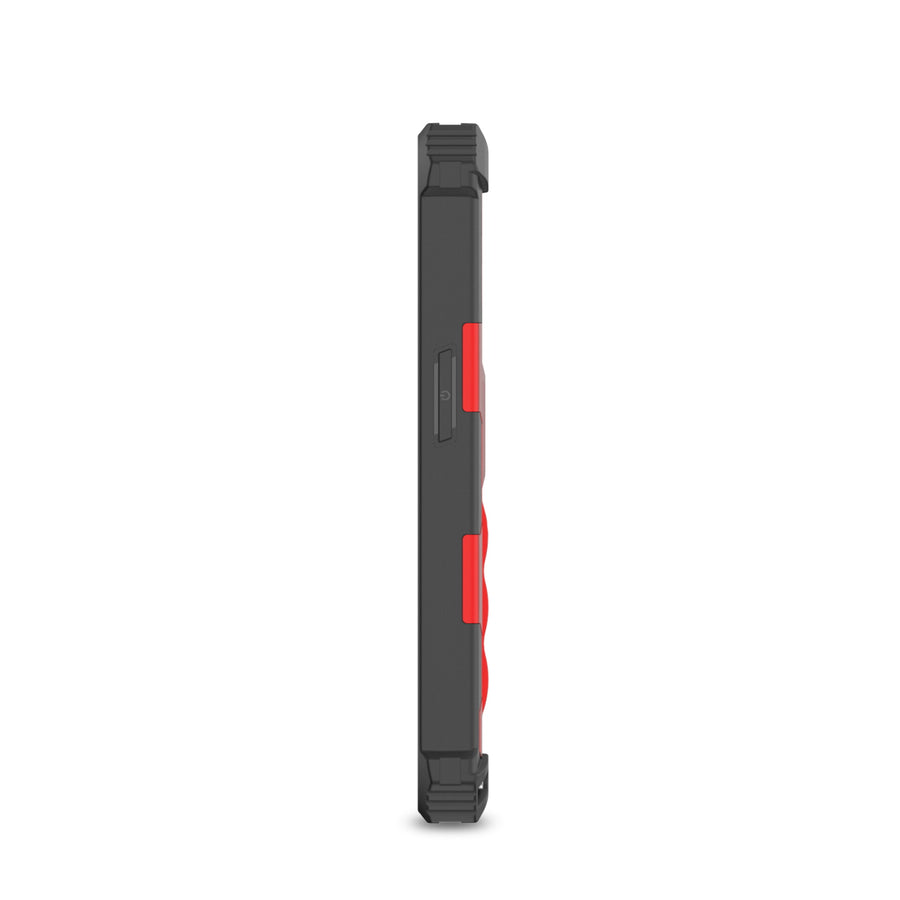 MyBat Sturdy Hybrid Protector Cover (with Stand) for Apple iPhone 15 Pro - Red / Black - MIP15PCSFSSS003-4.jpg