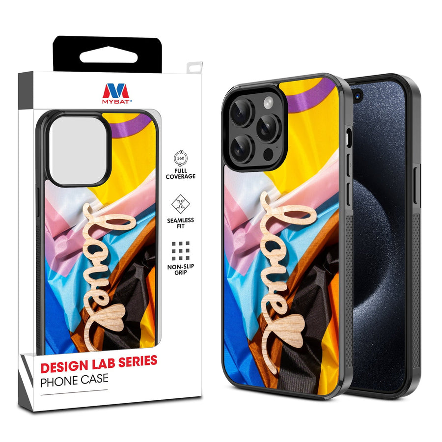 MyBat Design Lab Series Case for Apple iPhone 15 Pro (6.1) - Love is Love