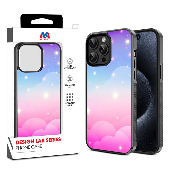 MyBat Design Lab Series Case for Apple iPhone 15 Pro (6.1) - Clouds & Stars - MIP15PCSLESM110-1.jpg