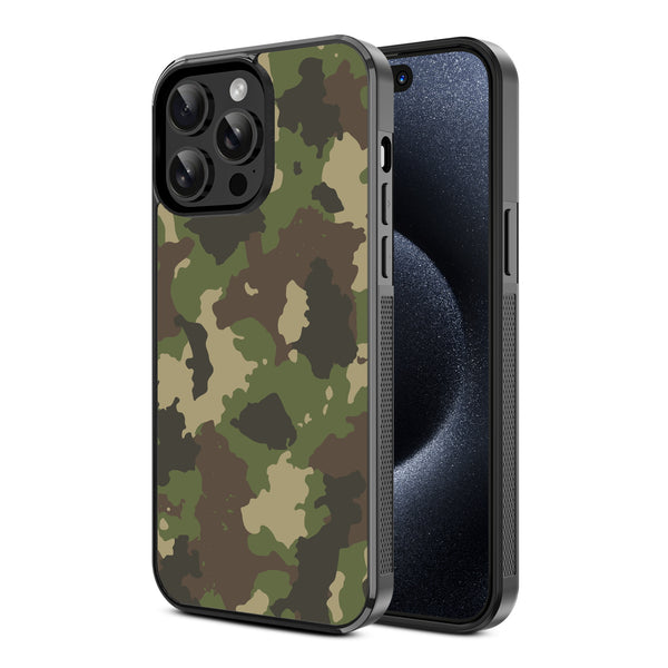 MyBat Design Lab Series Case for Apple iPhone 15 Pro (6.1) - Army Camouflage - MIP15PCSLESM120-2.jpg