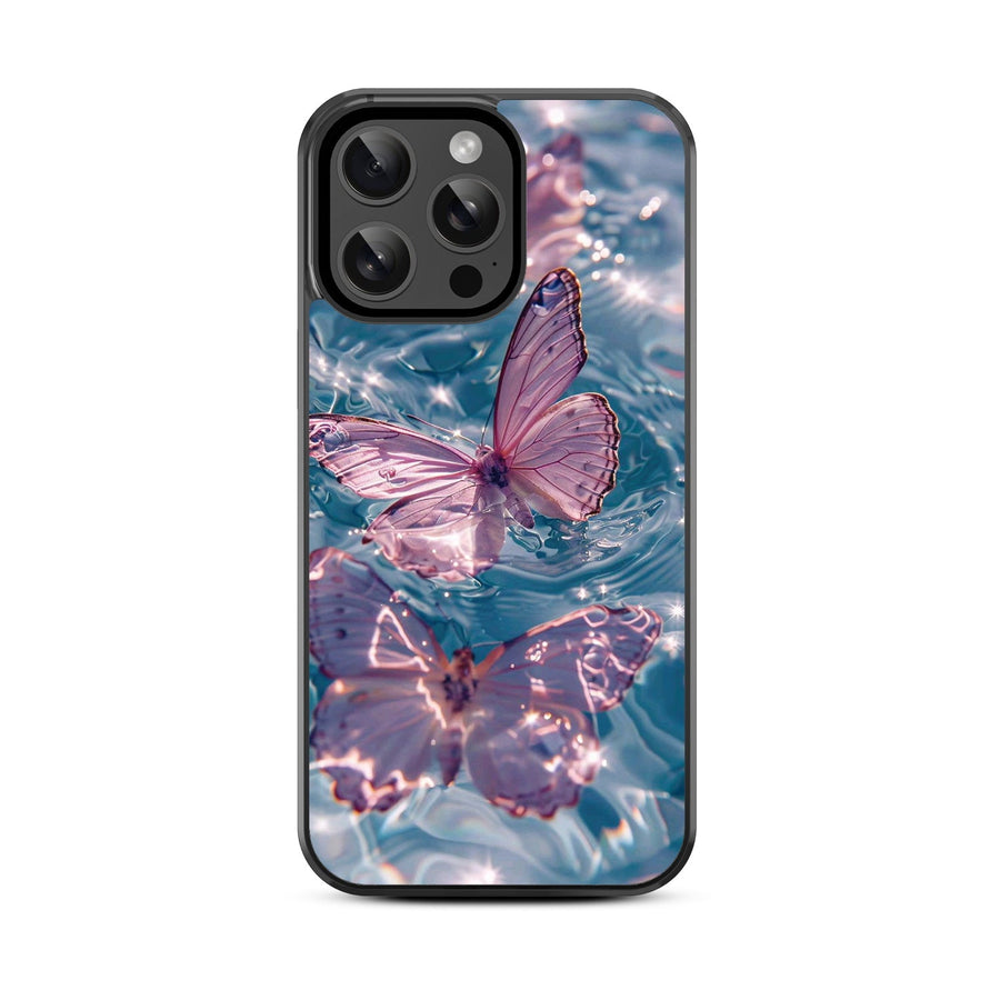 MyBat Design Lab Series Case for Apple iPhone 15 Pro (6.1) - Floating Butterflies
