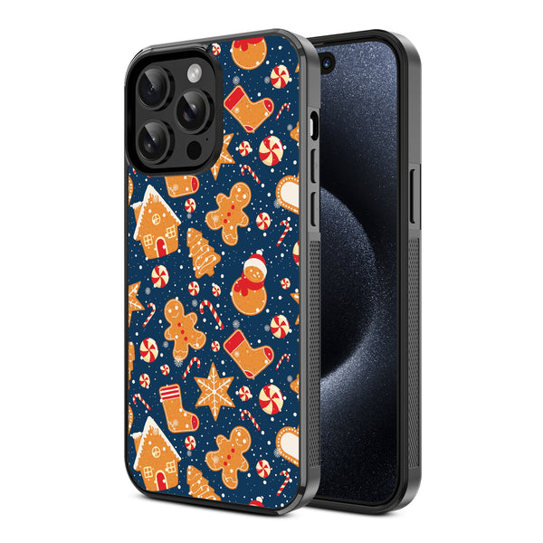 MyBat Design Lab Series Case for Apple iPhone 15 Pro (6.1) - Gingerbread Cookies - MIP15PCSLESM273-2.jpg