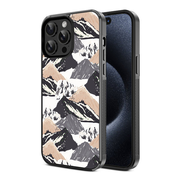 MyBat Design Lab Series Case for Apple iPhone 15 Pro (6.1) - Rocky Peaks - MIP15PCSLESM323-2.jpg