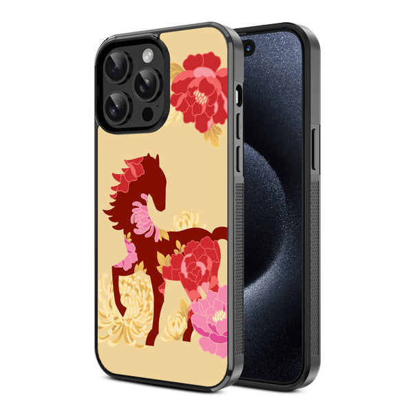 MyBat Design Lab Series Case for Apple iPhone 15 Pro - Peony Pedigree - MIP15PCSLESM464-2.jpg