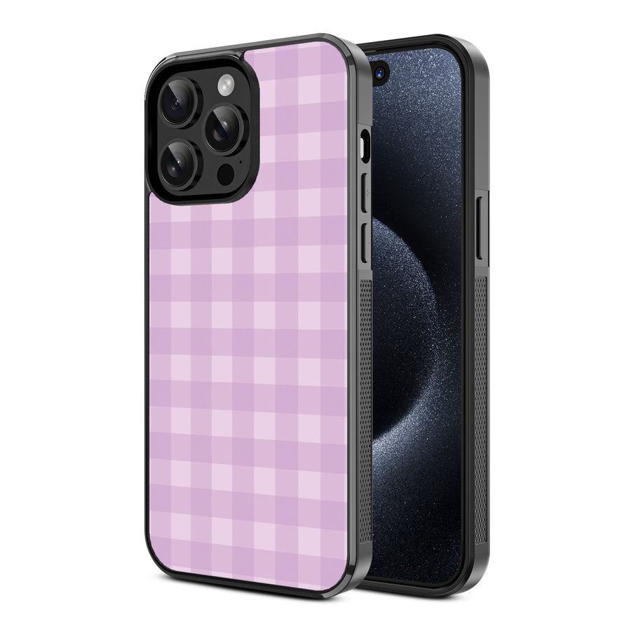MyBat Design Lab Series Case for Apple iPhone 15 Pro - Purple Plaid - MIP15PCSLESM483-2.jpg