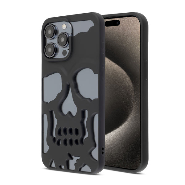 MyBat Skullcap Protector Cover for Apple iPhone 15 Pro - Black - MIP15PCSSLCS202-2.jpg