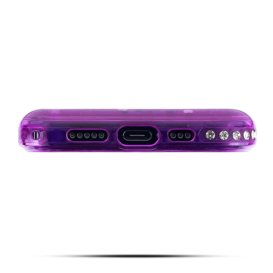 MyBat Quicksand Glitter with Diamonds Protector Cover for Apple iPhone 15 Pro Max - Purple / Pink Gradient - MIP15PMCSGTMM202-6.jpg