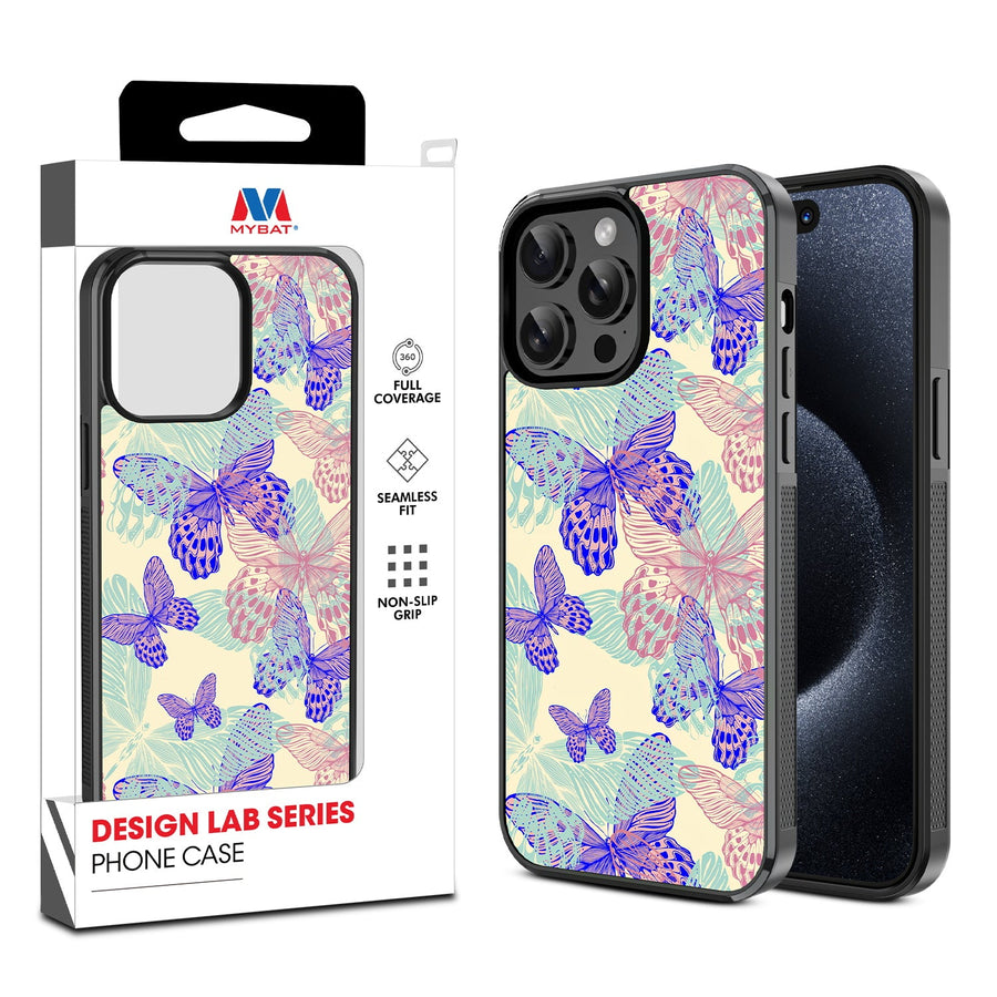 MyBat Design Lab Series Case for Apple iPhone 15 Pro Max (6.7) - Butterflies