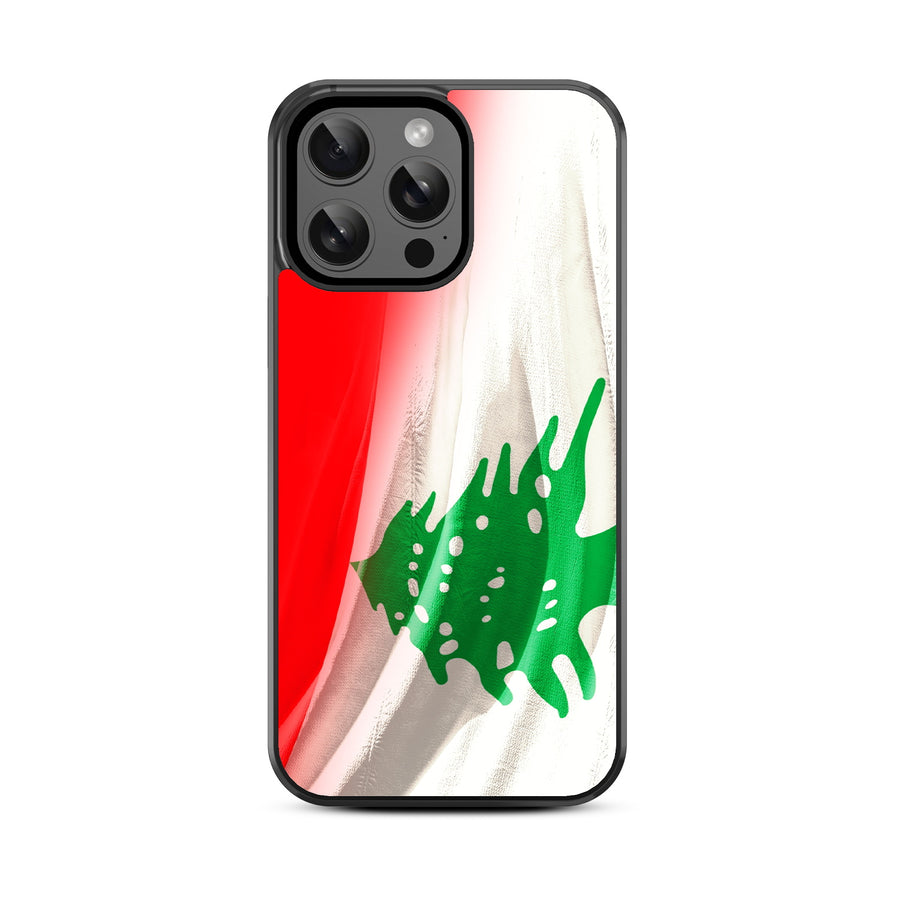 MyBat Design Lab Series Case for Apple iPhone 15 Pro Max (6.7) - Lebanese Flag - MIP15PMCSLESM033-3.jpg