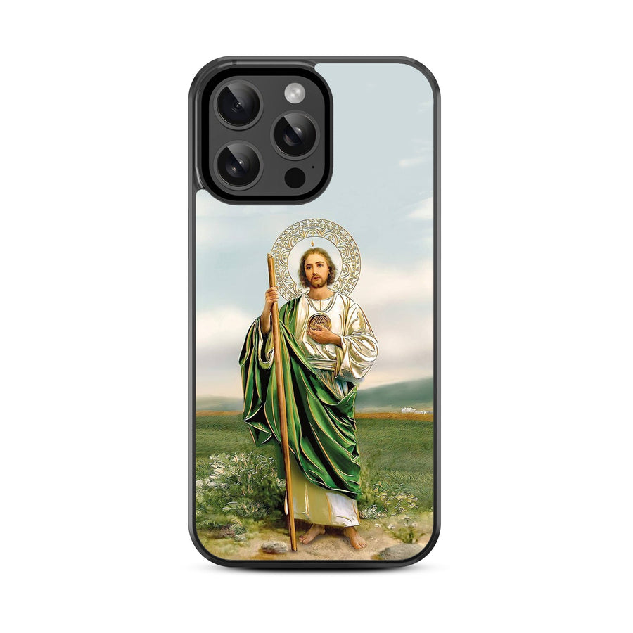MyBat Design Lab Series Case for Apple iPhone 15 Pro Max (6.7) - Saint Judas