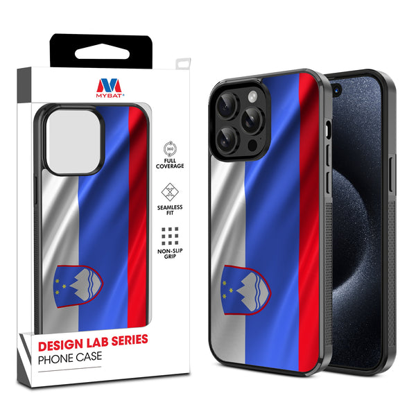 MyBat Design Lab Series Case for Apple iPhone 15 Pro Max (6.7) - Slovenia Flag - MIP15PMCSLESM158-1.jpg