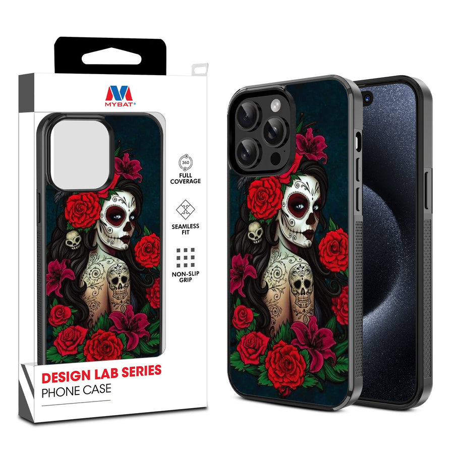 MyBat Design Lab Series Case for Apple iPhone 15 Pro Max (6.7) - Lady Of The Dead