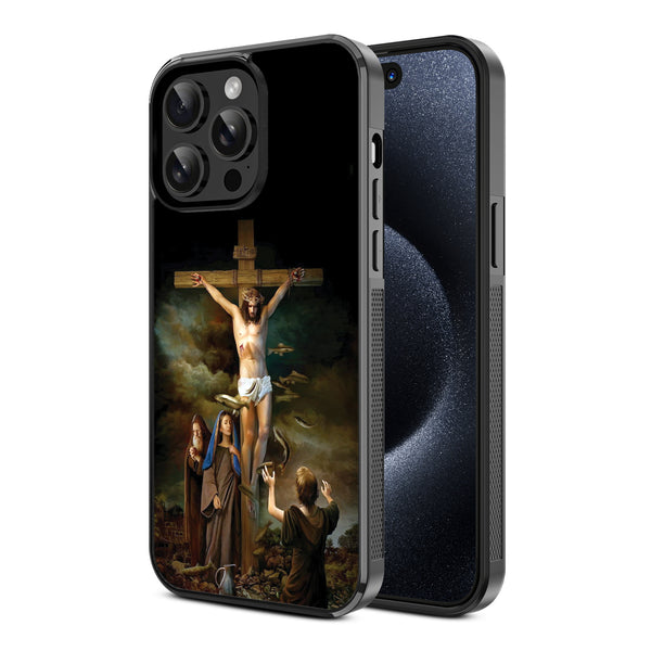 MyBat Design Lab Series Case for Apple iPhone 15 Pro Max (6.7) - Jesus on the Cross - MIP15PMCSLESM197-2.jpg