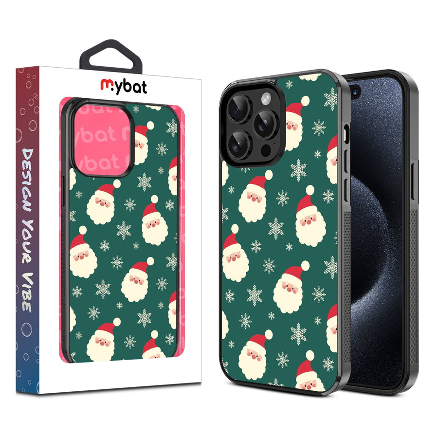 MyBat Design Lab Series Case for Apple iPhone 15 Pro Max (6.7) - Jolly Saint Nick