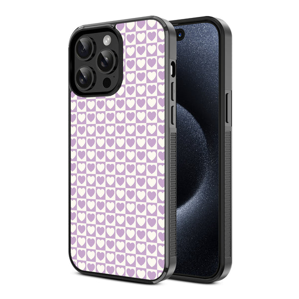 MyBat Design Lab Series Case for Apple iPhone 15 Pro Max (6.7) - Heart Grid - MIP15PMCSLESM339-2.jpg