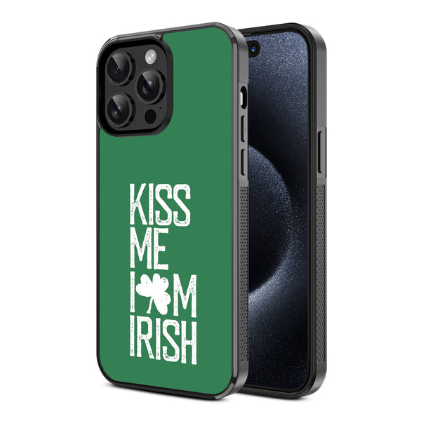 MyBat Design Lab Series Case for Apple iPhone 15 Pro Max - Kiss Me I'm Irish - MIP15PMCSLESM465-2.jpg