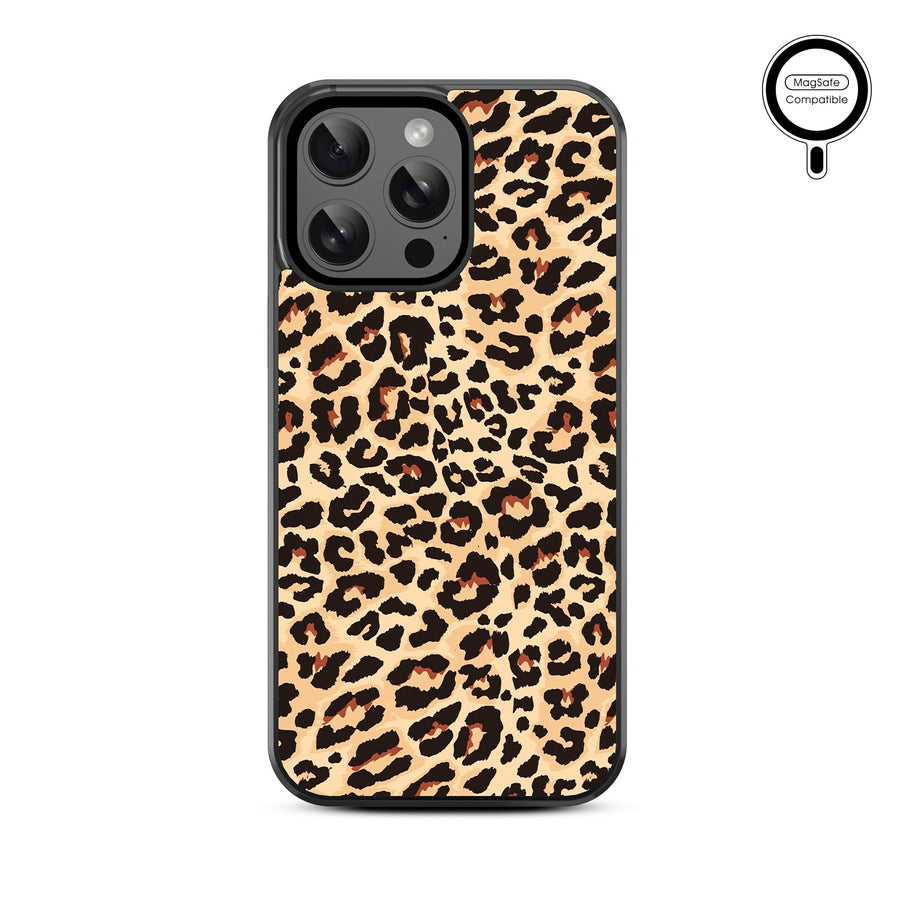 MyBat Design Lab Series MagSafe Case for Apple iPhone 15 Pro Max (6.7) - Leopard Print