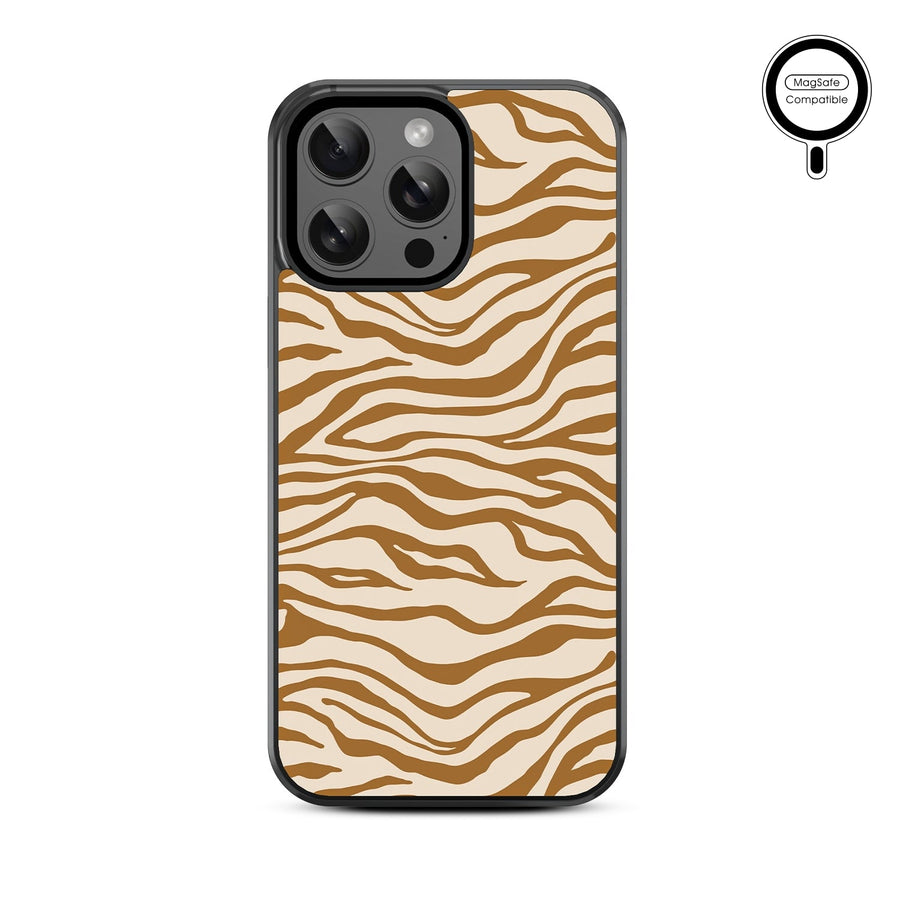 MyBat Design Lab Series MagSafe Case for Apple iPhone 15 Pro Max (6.7) - Tiger Stripes