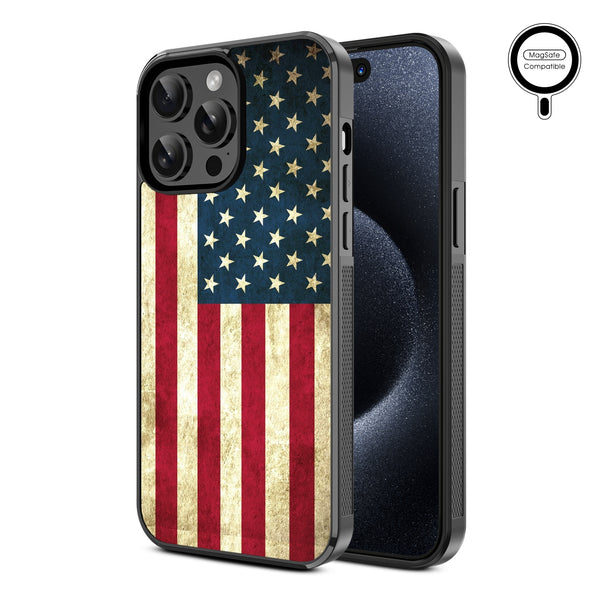MyBat Design Lab Series MagSafe Case for Apple iPhone 15 Pro Max (6.7) - American Flag - MIP15PMCSLESMSM043-2.jpg