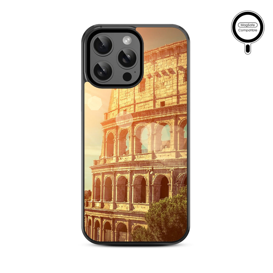 MyBat Design Lab Series MagSafe Case for Apple iPhone 15 Pro Max (6.7) - Roman Colosseum - MIP15PMCSLESMSM049-3.jpg