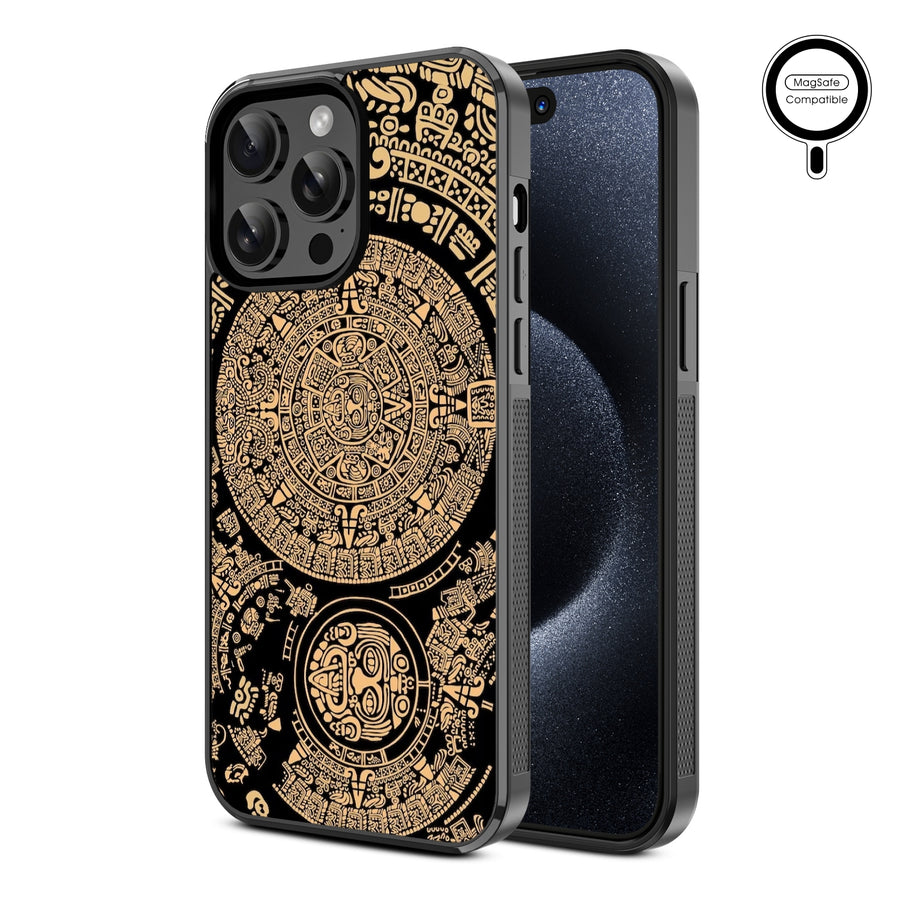 MyBat Design Lab Series MagSafe Case for Apple iPhone 15 Pro Max (6.7) - Mayan Calendar - MIP15PMCSLESMSM052-2.jpg