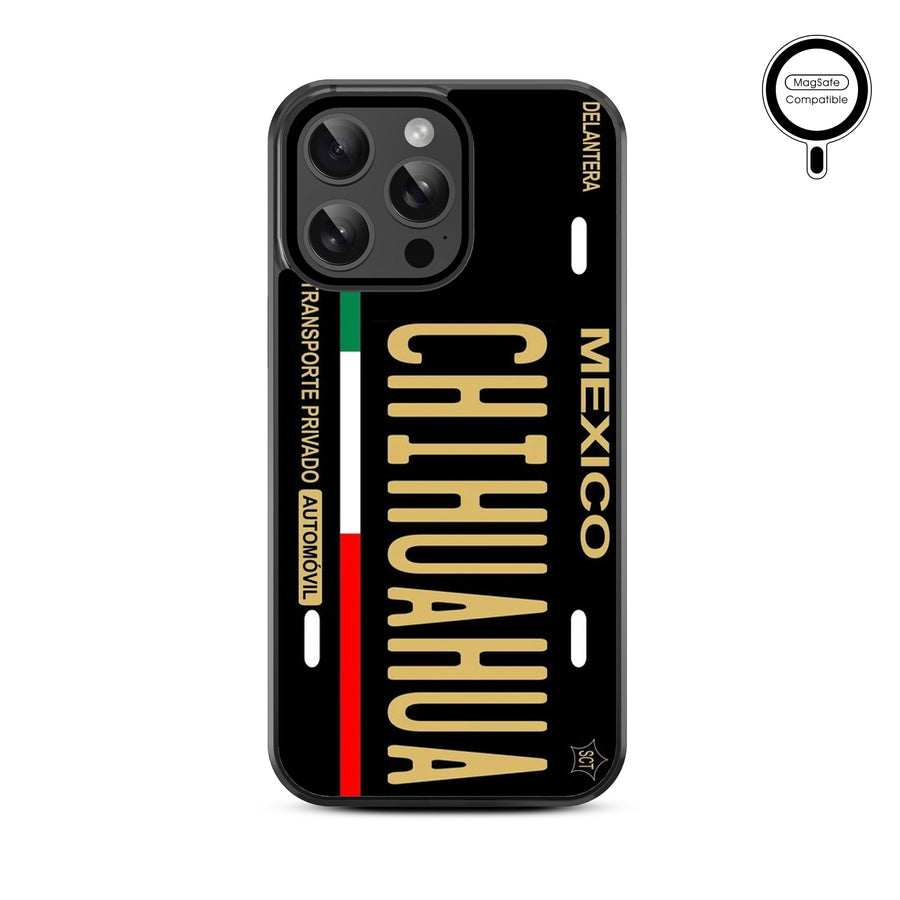 MyBat Design Lab Series MagSafe Case for Apple iPhone 15 Pro Max (6.7) - Chihuahua Black - MIP15PMCSLESMSM059-3.jpg