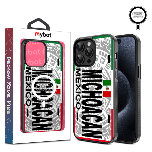 MyBat Design Lab Series MagSafe Case for Apple iPhone 15 Pro Max (6.7) - Michoacan Azteca - MIP15PMCSLESMSM071-1.jpg
