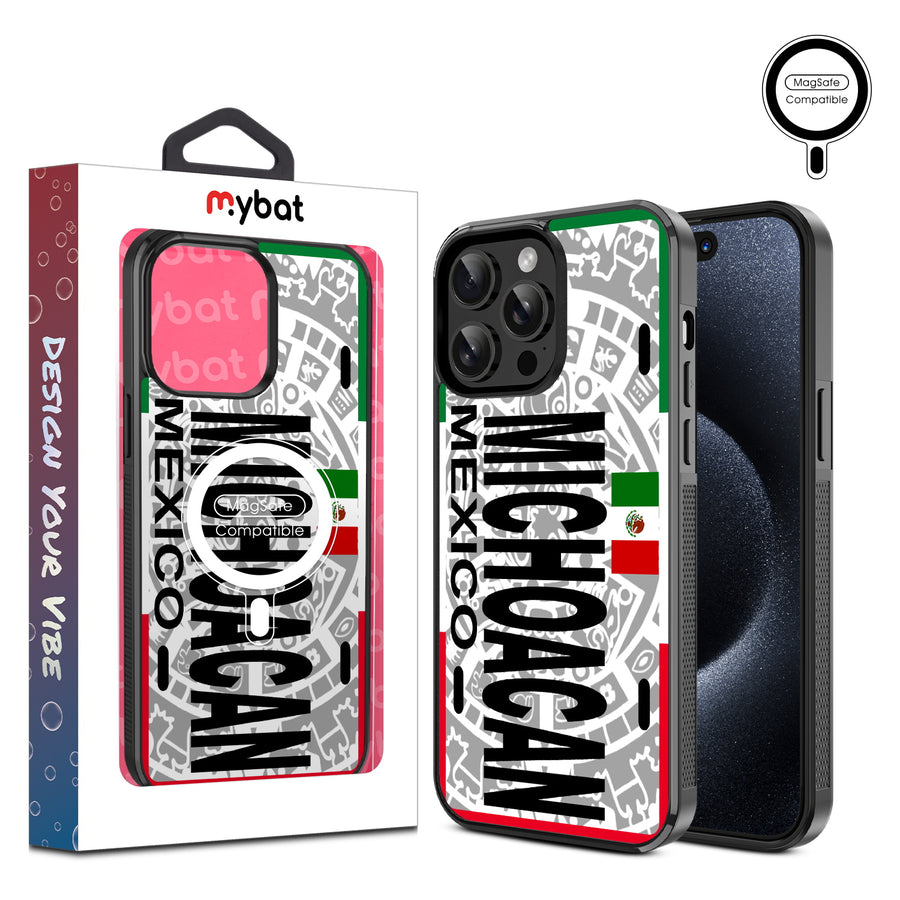 MyBat Design Lab Series MagSafe Case for Apple iPhone 15 Pro Max (6.7) - Michoacan Azteca - MIP15PMCSLESMSM071-1.jpg