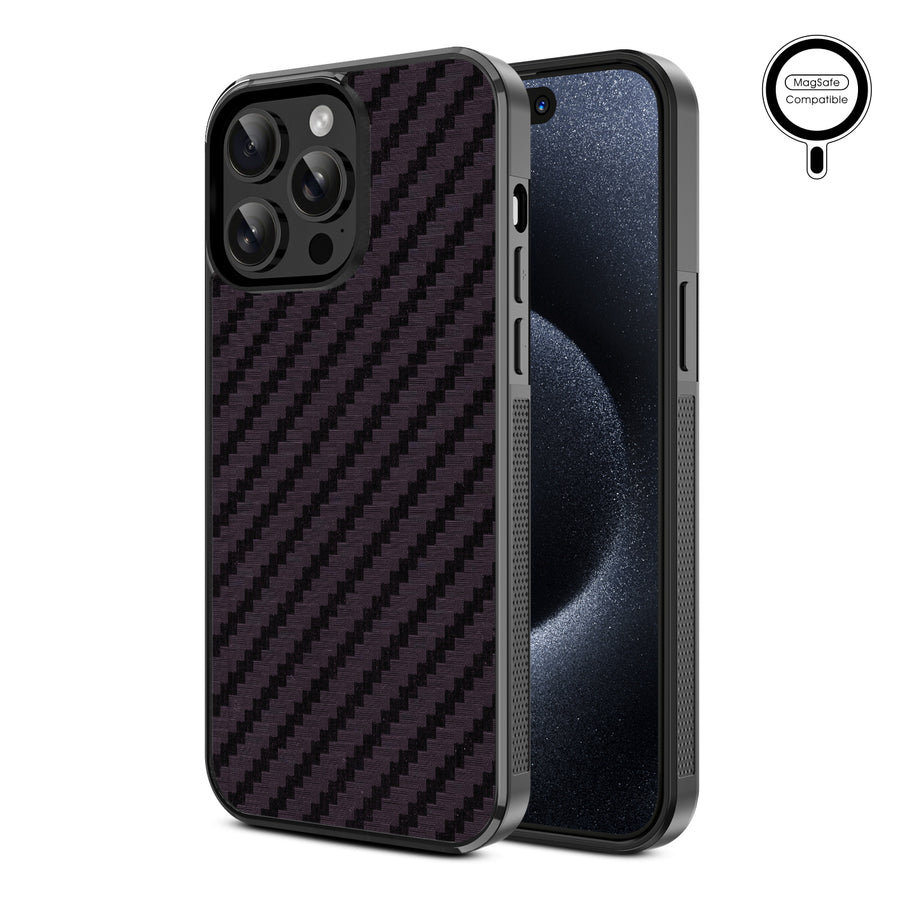 MyBat Design Lab Series MagSafe Case for Apple iPhone 15 Pro Max (6.7) - Carbon Fiber - MIP15PMCSLESMSM083-2.jpg