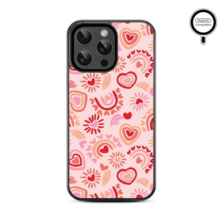 MyBat Design Lab Series MagSafe Case for Apple iPhone 15 Pro Max (6.7) - Beaming Love - MIP15PMCSLESMSM095-3.jpg