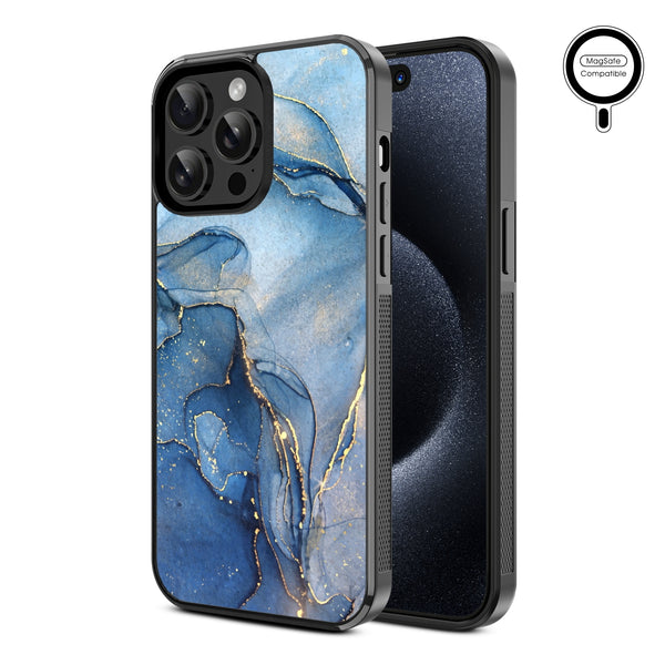 MyBat Design Lab Series MagSafe Case for Apple iPhone 15 Pro Max (6.7) - Blue Marble - MIP15PMCSLESMSM106-2.jpg