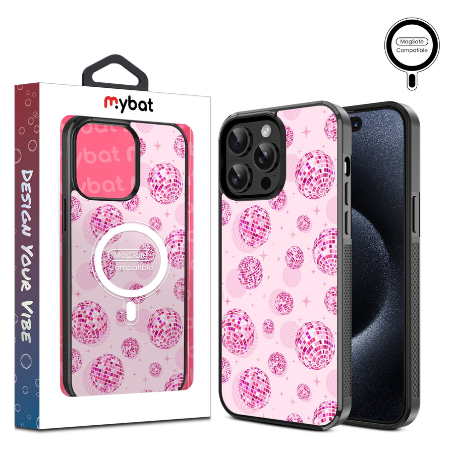 MyBat Design Lab Series MagSafe Case for Apple iPhone 15 Pro Max (6.7) - Disco Balls - MIP15PMCSLESMSM109-1.jpg
