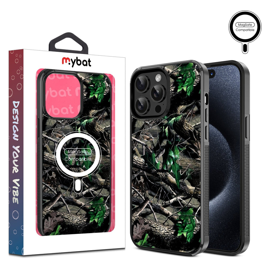 MyBat Design Lab Series MagSafe Case for Apple iPhone 15 Pro Max (6.7) - Real Tree