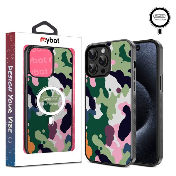 MyBat Design Lab Series MagSafe Case for Apple iPhone 15 Pro Max (6.7) - Multicolor Camouflage - MIP15PMCSLESMSM121-1.jpg