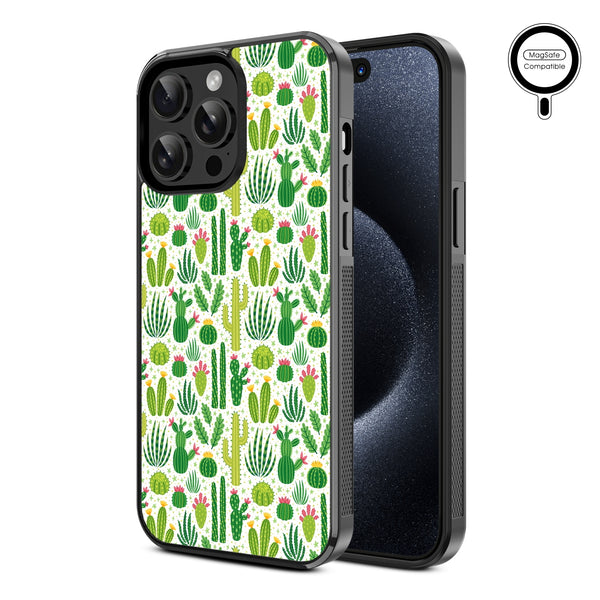 MyBat Design Lab Series MagSafe Case for Apple iPhone 15 Pro Max (6.7) - Succulents - MIP15PMCSLESMSM123-2.jpg