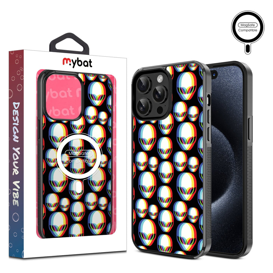 MyBat Design Lab Series MagSafe Case for Apple iPhone 15 Pro Max (6.7) - Extraterrestrial