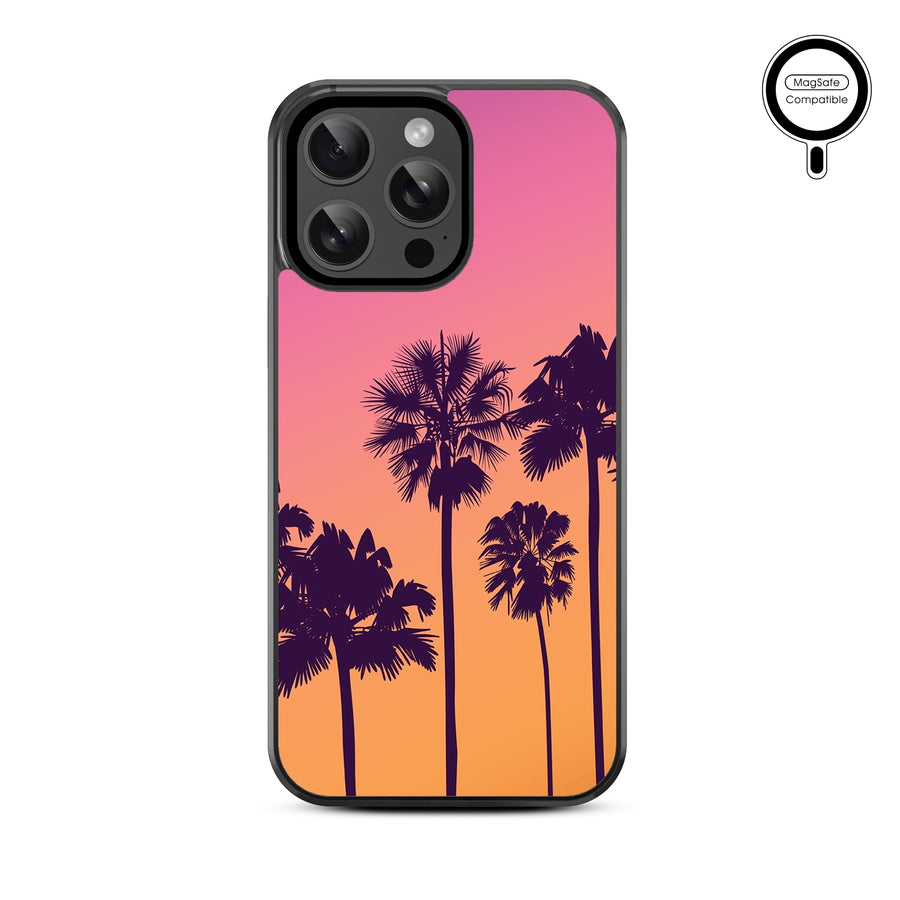 MyBat Design Lab Series MagSafe Case for Apple iPhone 15 Pro Max (6.7) - Palm Tree Sunset - MIP15PMCSLESMSM136-3.jpg
