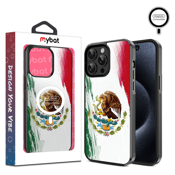MyBat Design Lab Series MagSafe Case for Apple iPhone 15 Pro Max (6.7) - Bandera de México - MIP15PMCSLESMSM174-1.jpg