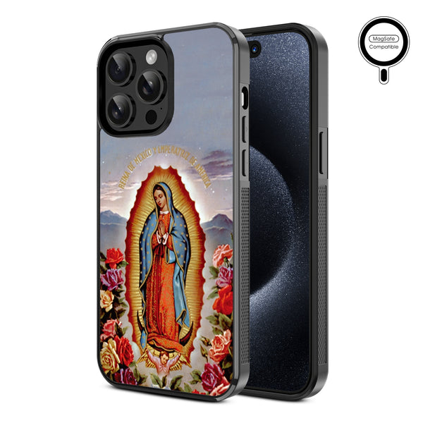 MyBat Design Lab Series MagSafe Case for Apple iPhone 15 Pro Max (6.7) - Our Lady Guadalupe - MIP15PMCSLESMSM178-2.jpg