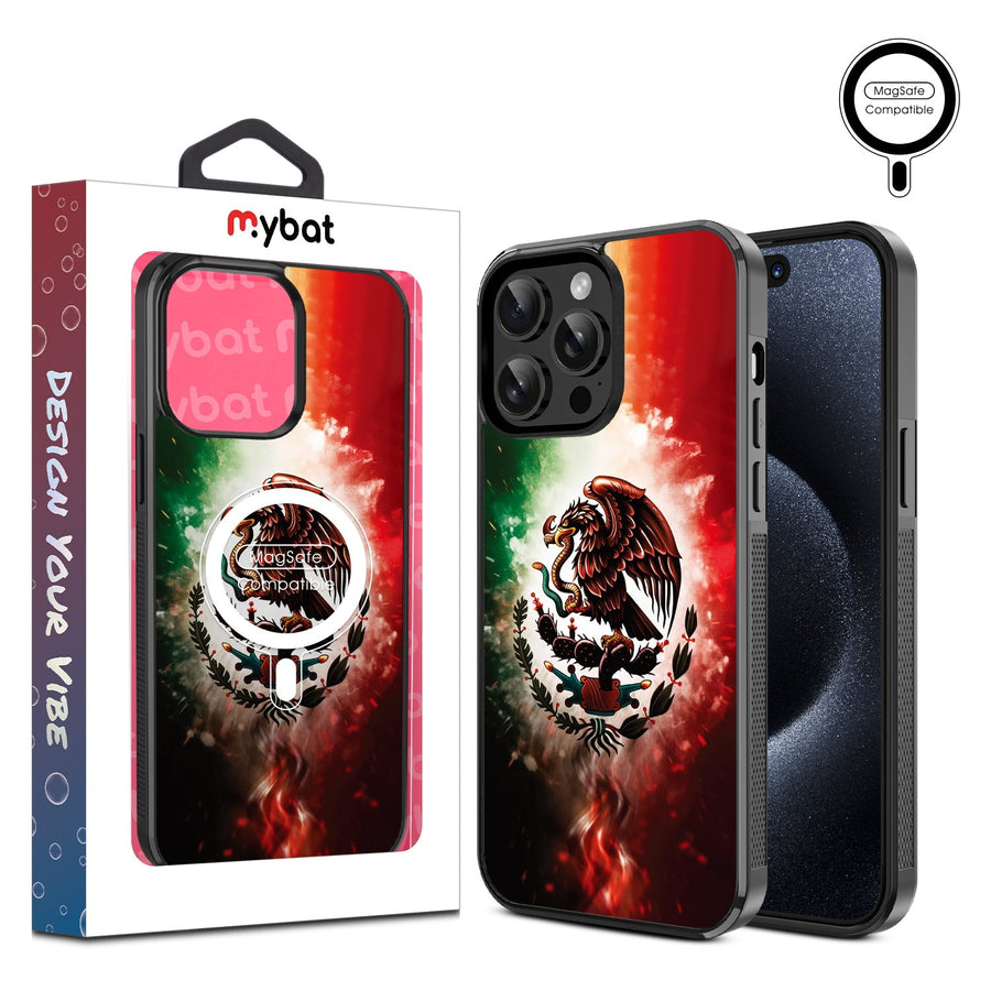MyBat Design Lab Series MagSafe Case for Apple iPhone 15 Pro Max (6.7) - Viva Mexico