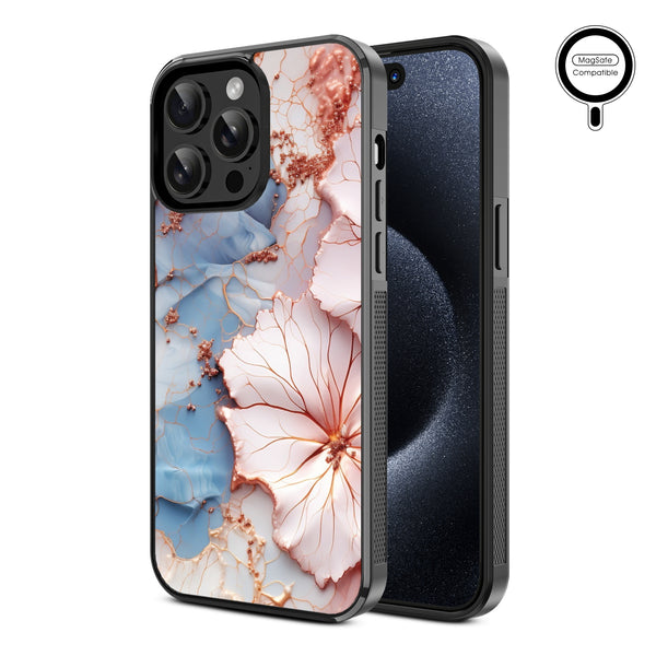 MyBat Design Lab Series MagSafe Case for Apple iPhone 15 Pro Max (6.7) - Petal Veins - MIP15PMCSLESMSM214-2.jpg