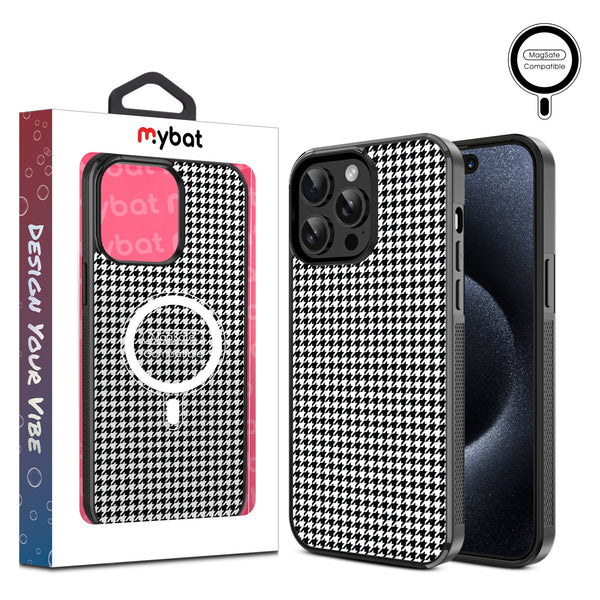 MyBat Design Lab Series MagSafe Case for Apple iPhone 15 Pro Max (6.7) - Classic Houndstooth - MIP15PMCSLESMSM215-1.jpg