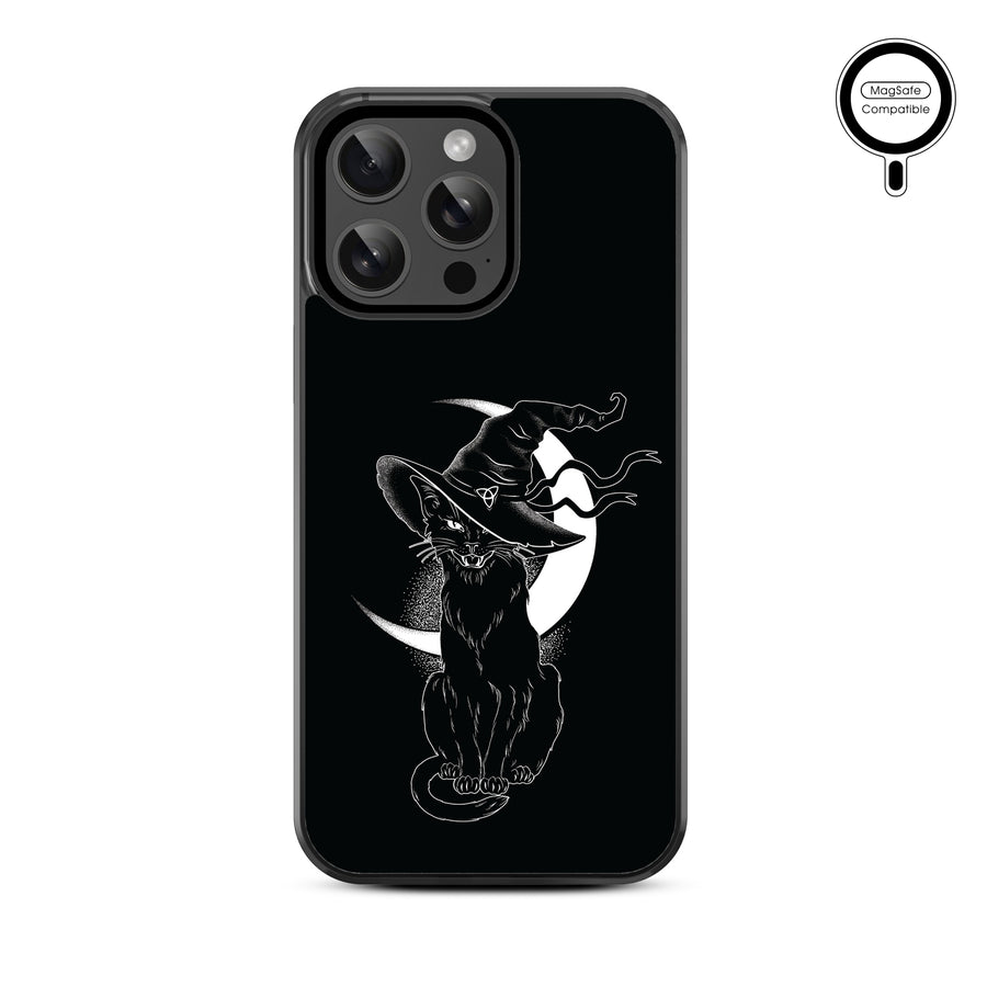 MyBat Design Lab Series MagSafe Case for Apple iPhone 15 Pro Max (6.7) - Black Cat Magic - MIP15PMCSLESMSM223-3.jpg