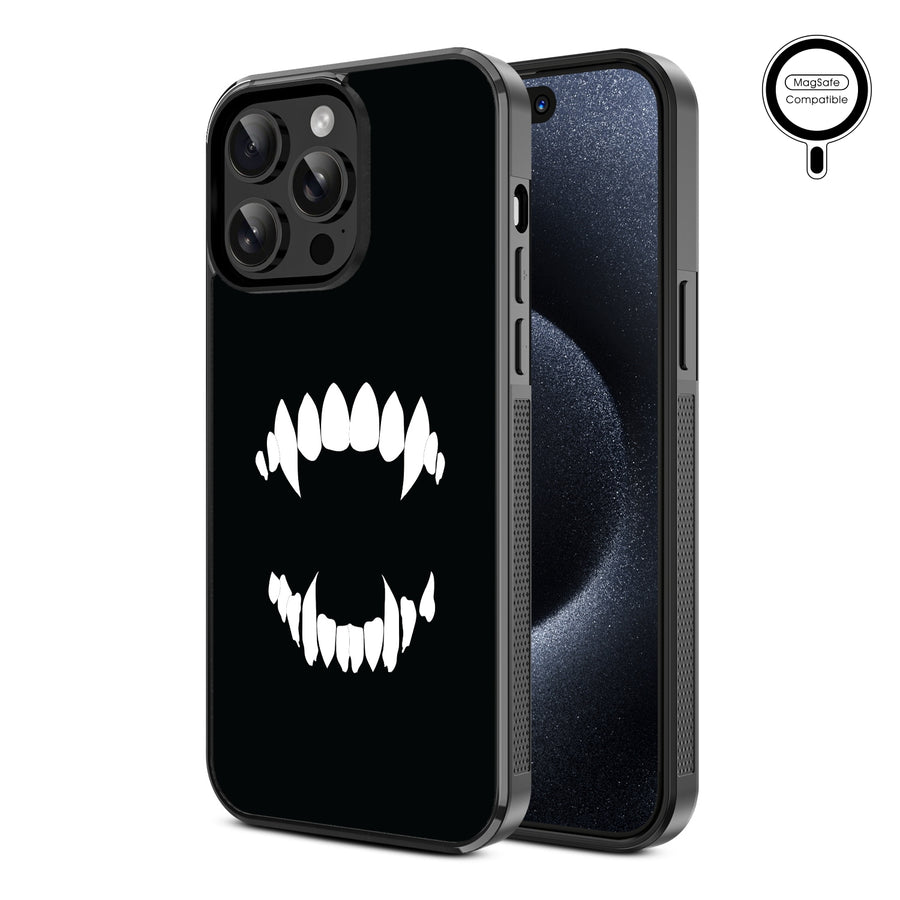 MyBat Design Lab Series MagSafe Case for Apple iPhone 15 Pro Max (6.7) - Vampire Fangs - MIP15PMCSLESMSM230-2.jpg
