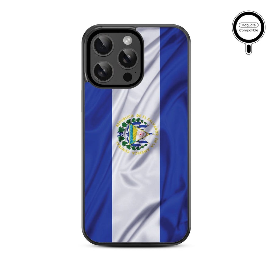 MyBat Design Lab Series MagSafe Case for Apple iPhone 15 Pro Max (6.7) - El Salvador Flag
